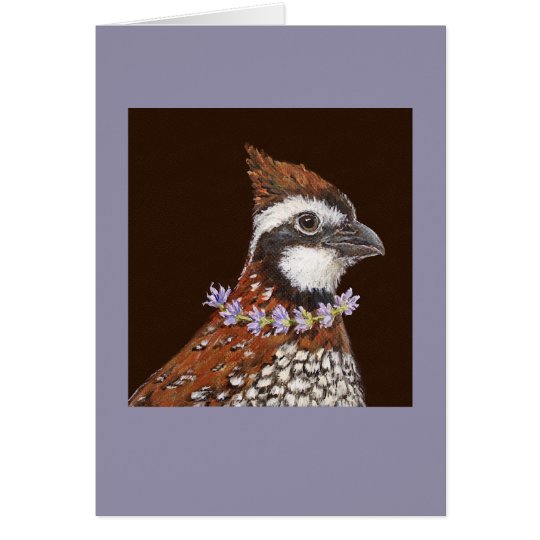 Bailey the bobwhite card