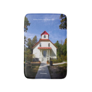 Baileys Harbor Rear Range Light bathmat