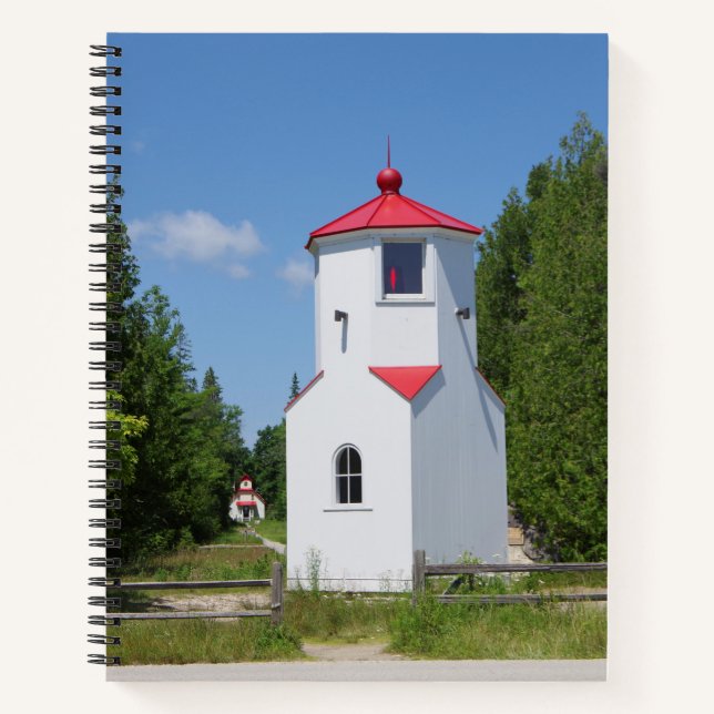 Baileys Harbour Range Lights notebook (Front)