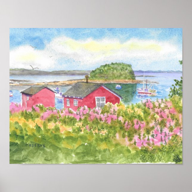 Bailey's Island Maine Poster (Front)
