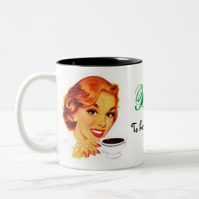 Baileys Two-Tone Coffee Mug (Left)