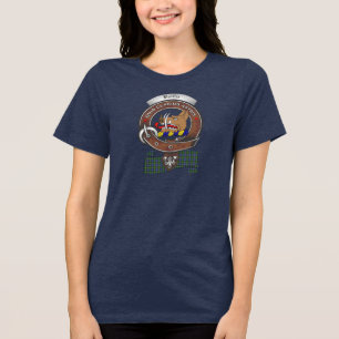 Baillie Clan Badge Women's Tri-Blend Shirt