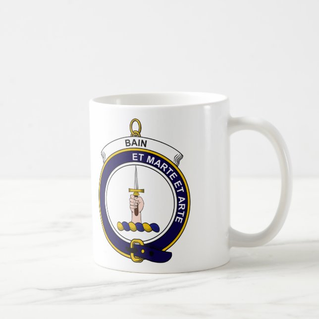 Bain - Clan Crest Coffee Mug (Right)