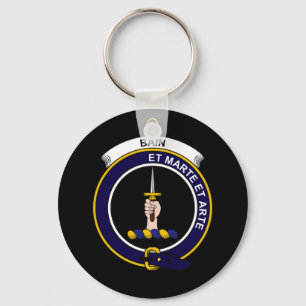 Bain - Clan Crest Key Ring