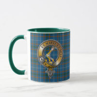Bain Tartan & Badge