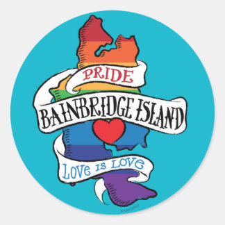 Bainbridge Island LGBT Pride Stickers