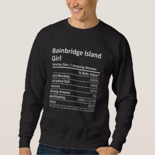 Bainbridge Island Wa Washington Funny City Home Gi Sweatshirt