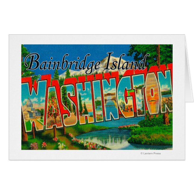 Bainbridge Island, Washington (Front Horizontal)