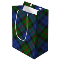 Baird Clan Green and Purple Highland Plaid