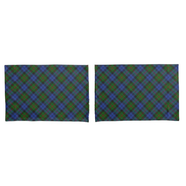Baird Clan Scottish Clan Tartan Plaid Pillowcase (Front-Set)