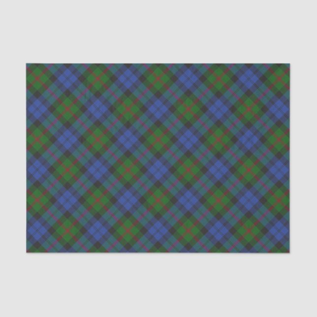 Baird Clan Tartan Plaid Pattern Tissue Paper (Front)