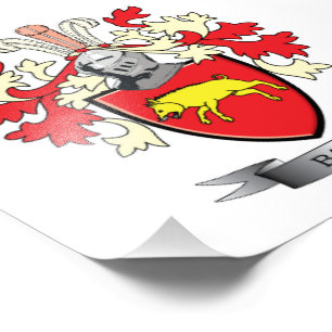 Baird Family Crest Coat of Arms Photo Print