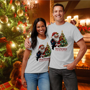 Baird Scottie Dog Christmas Personalised T-Shirt