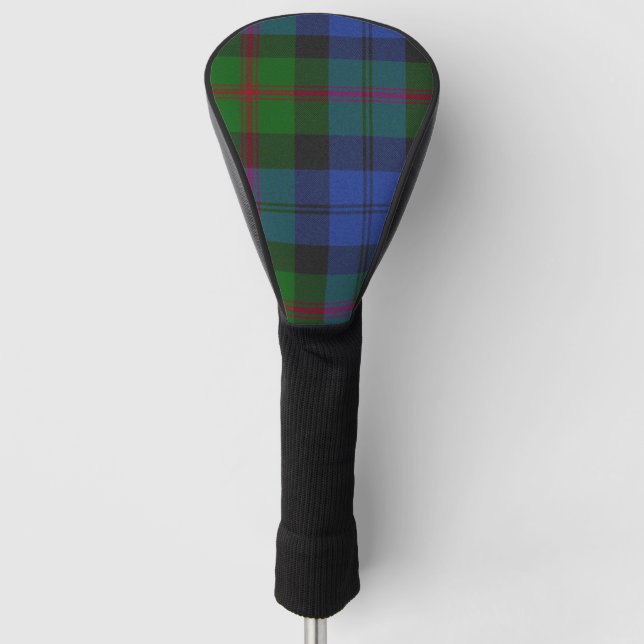 Baird Scottish Clan Tartan Plaid Pattern Golf Head Cover (Front)