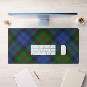 Baird Tartan Scottish Plaid Pattern Desk Mat