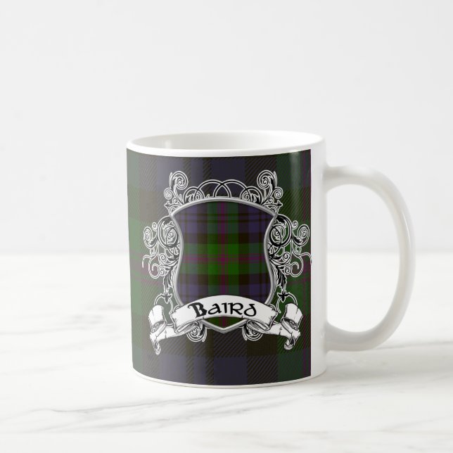 Baird Tartan Shield Coffee Mug (Right)