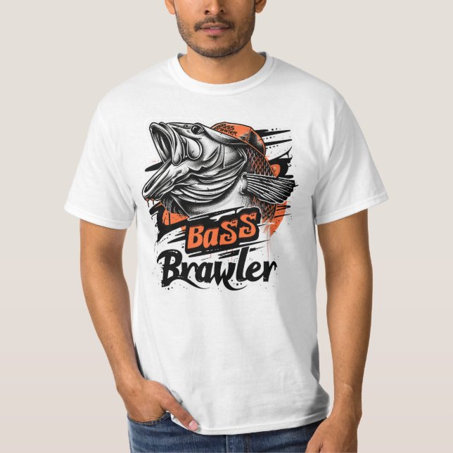 Bait Boss Brawler- Mens Tee (Front)