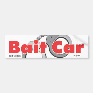Bait Car Classic Bumper Sticker