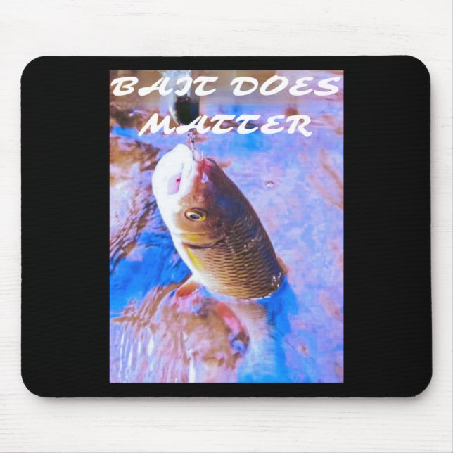 Bait Does Sticker  Mouse Mat (Front)