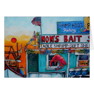 Bait Shop beach card