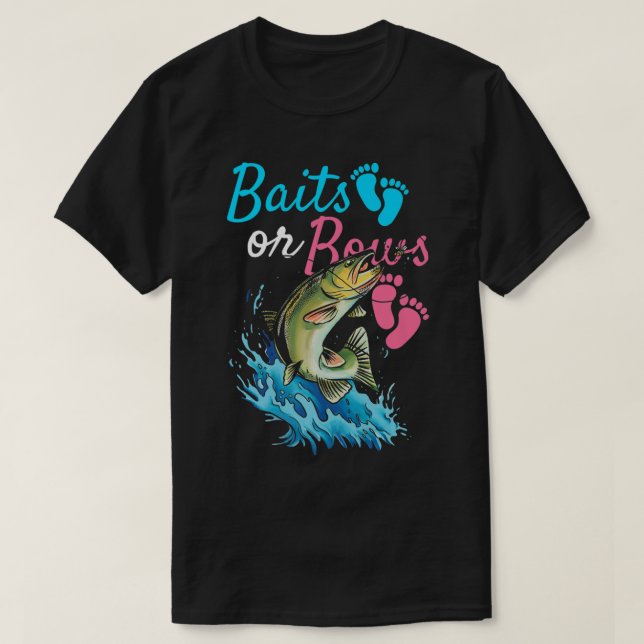 Baits or Bows Design for Fishing lovers Premium  T-Shirt (Design Front)