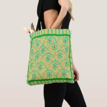 Baja Blooms Yellow Tote Bag