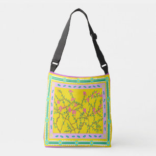 Baja Bougainvillea Crossbody Bag