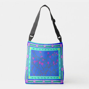 Baja Bougainvillea Crossbody Bag