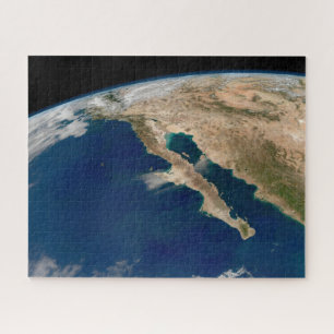 Baja California And The Pacific Coast Of Mexico. Jigsaw Puzzle