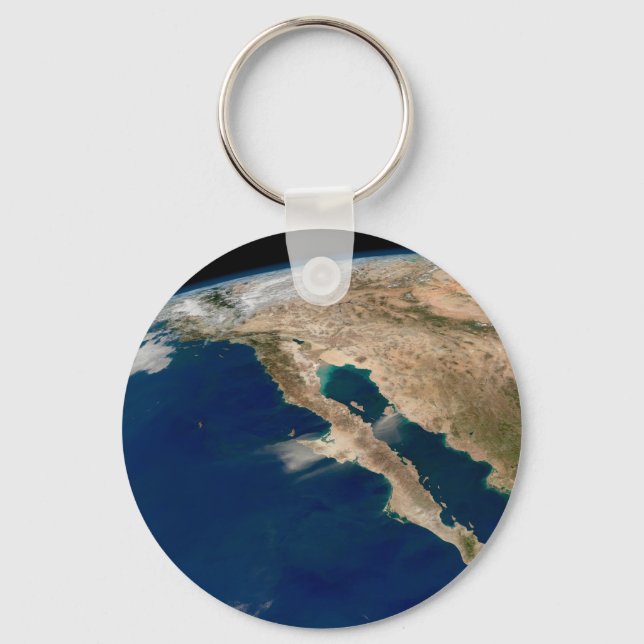 Baja California And The Pacific Coast Of Mexico. Key Ring (Front)