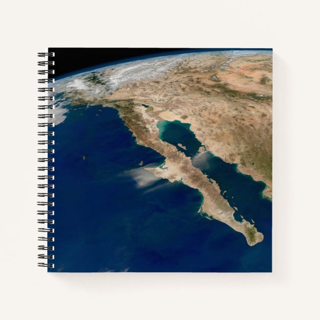 Baja California And The Pacific Coast Of Mexico. Notebook (Front)