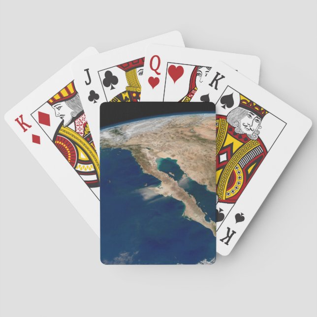Baja California And The Pacific Coast Of Mexico. Playing Cards (Back)