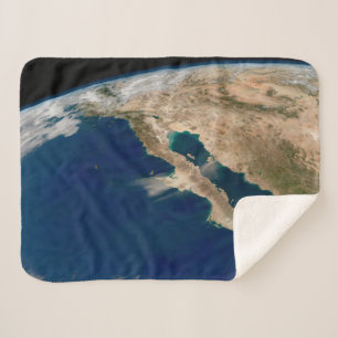 Baja California And The Pacific Coast Of Mexico. Sherpa Blanket