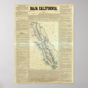Baja California, Mexico Poster
