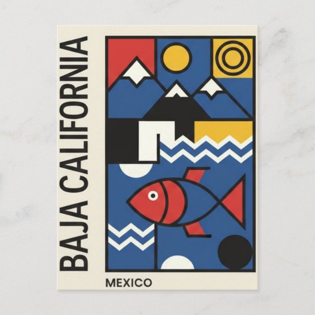 Baja California Postcard (Front)