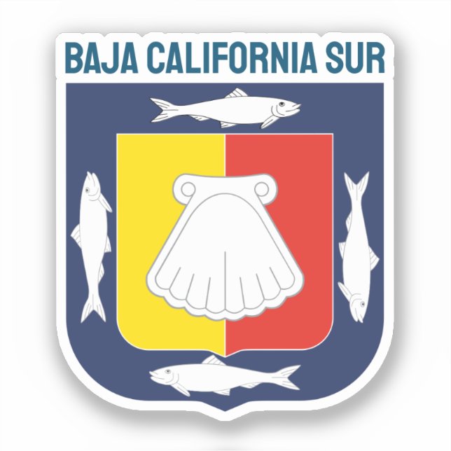 Baja California Sur coat of arms (Front)