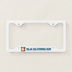 Baja California Sur coat of arms Licence Plate Frame