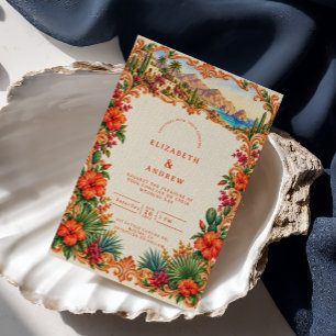 Baja Coast Destination Wedding Invitation