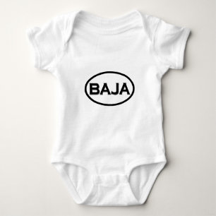 Baja Oval Logo Baby Bodysuit
