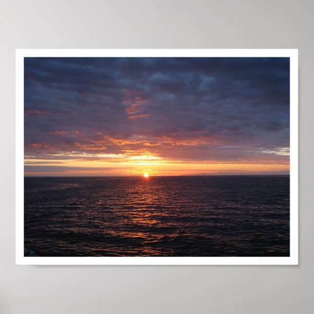 Baja Sunrise Poster (Front)