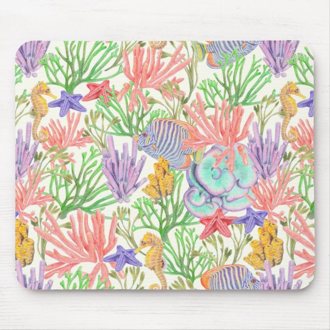 Bajo el mar mouse mat (Front)