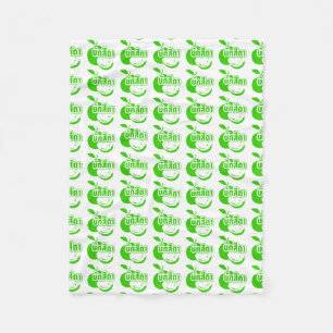 Bak Sida ☆ Farang written in Thai Isaan Dialect ☆ Fleece Blanket