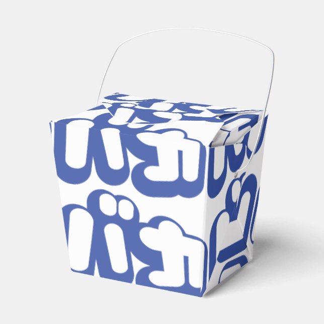 BAKA バカ ~ Fool in Japanese Katakana Script Favour Box (Front Side)