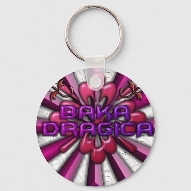 Baka Dragica Key Ring (Front)