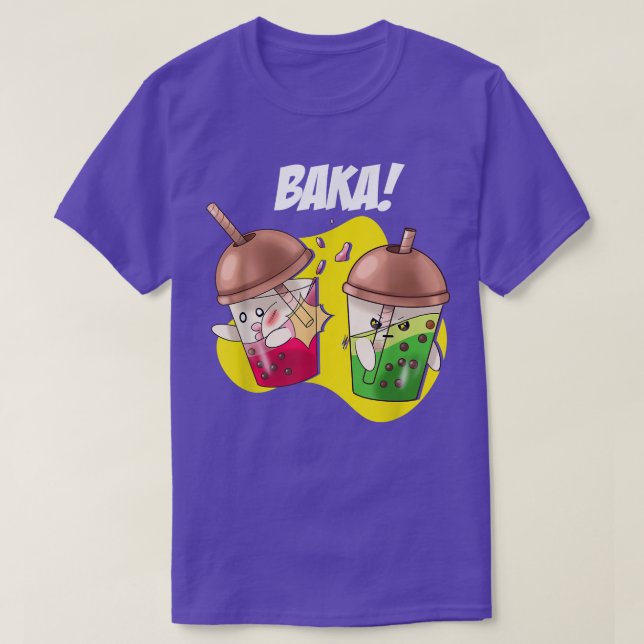 Baka Japan Manga Japanese Art Anime Otaku Kawaii B T-Shirt (Design Front)