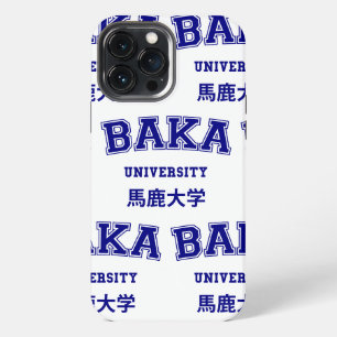 BAKA UNIVERSITY iPhone 13 PRO MAX CASE