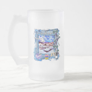 Bakar Frosted Glass Beer Mug