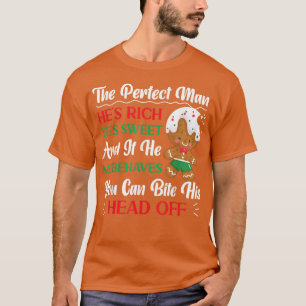 Bake Baking Christmas Gingerbread Man The Perfect  T-Shirt