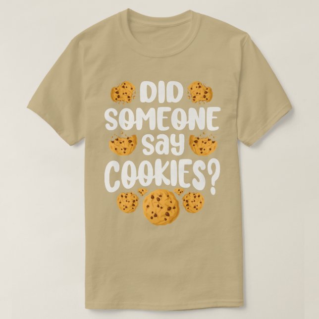Bake Baking Cookie   T-Shirt (Design Front)