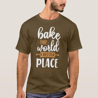 Bake Baking Rolling Pin T-Shirt